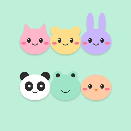 Mochi Animal Squishies 6 Pack