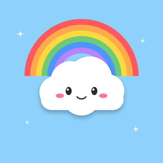 Rainbow Cloud Squishy